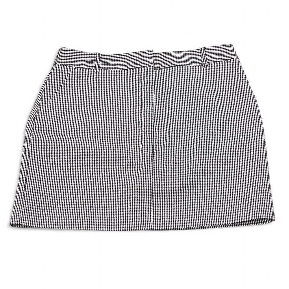Topshop Black and White Checkered Mini Skirt NWT US Size 8